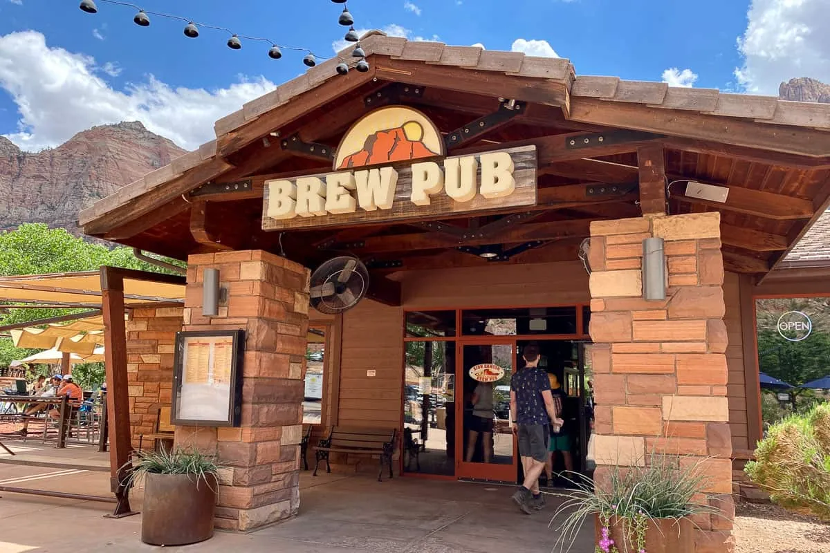 zion national park restaurants​